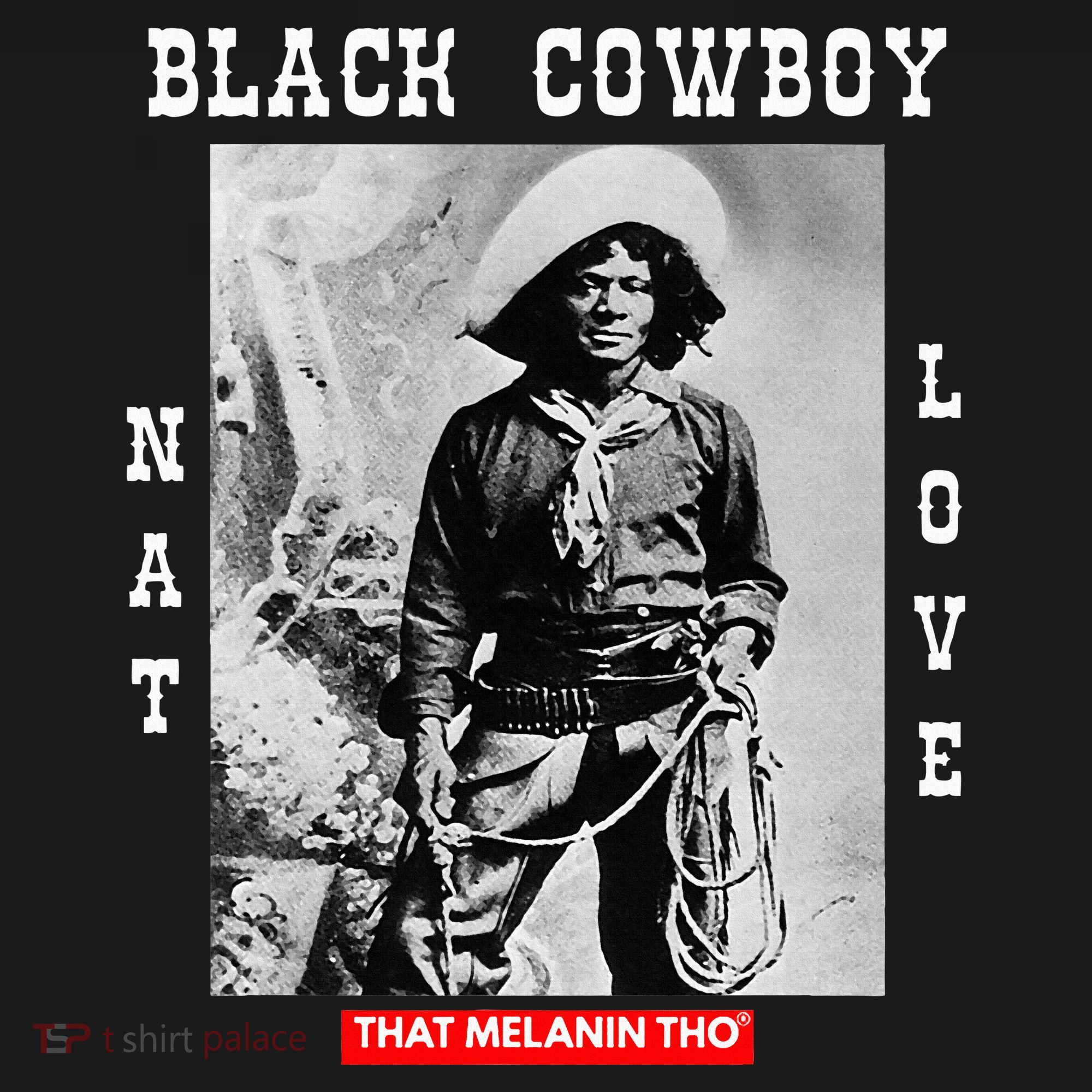 Black Cowboy Nat Love African American Cowboys Women's Hoodie