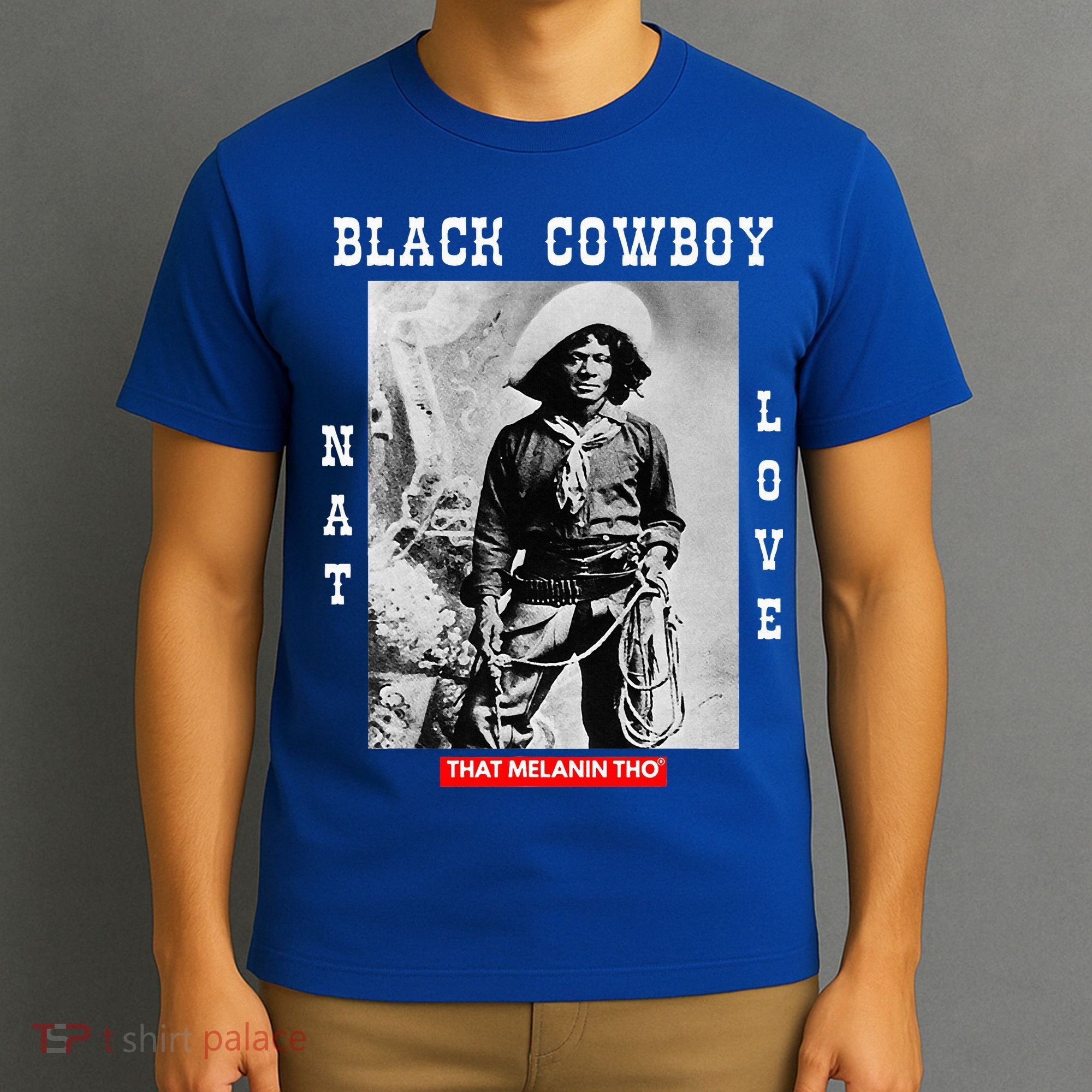 Black Cowboy Nat Love African American Cowboys T-Shirt