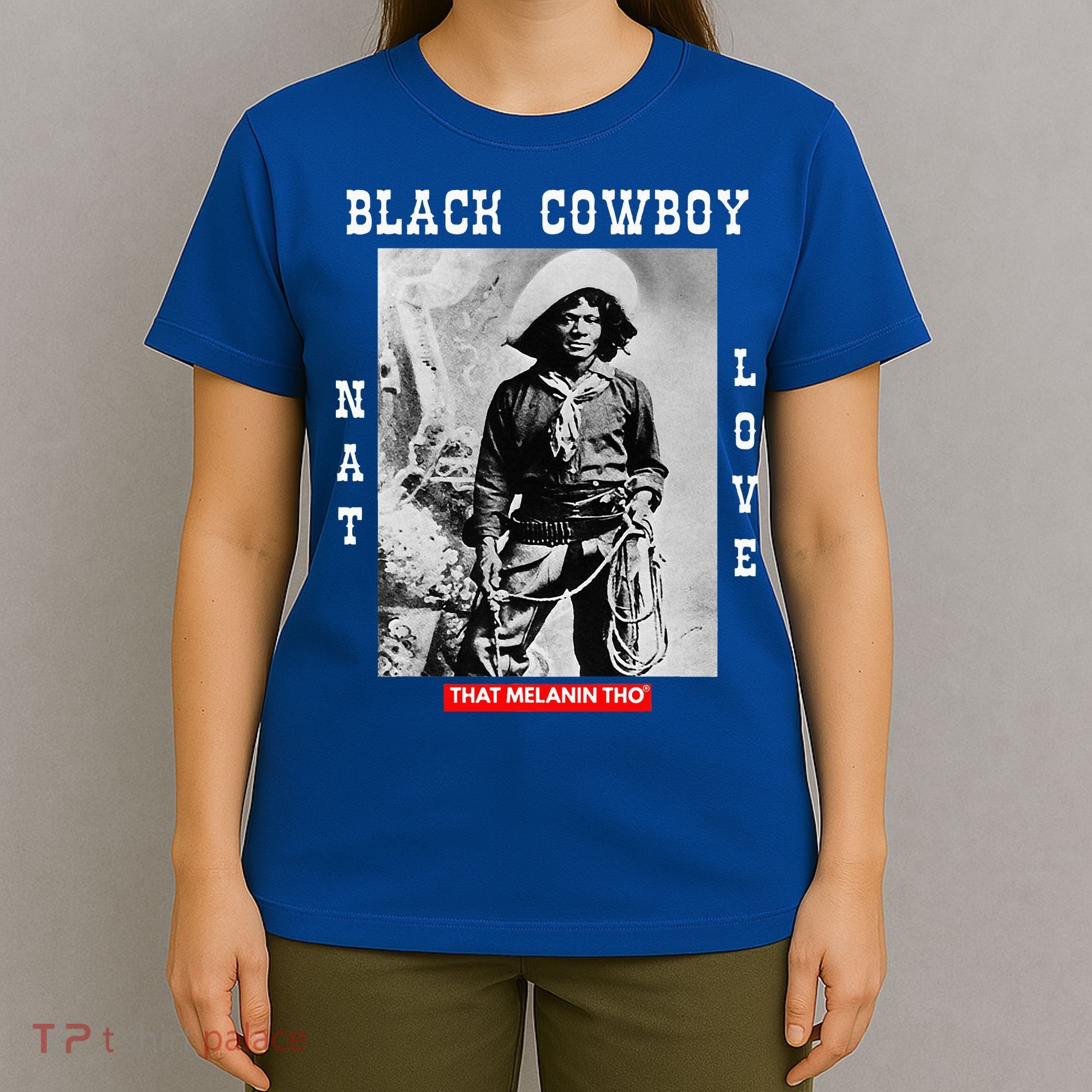Black Cowboy Nat Love African American Cowboys T-Shirt