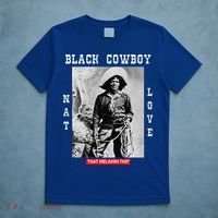 Black Cowboy Nat Love African American Cowboys T-Shirt thumb 5