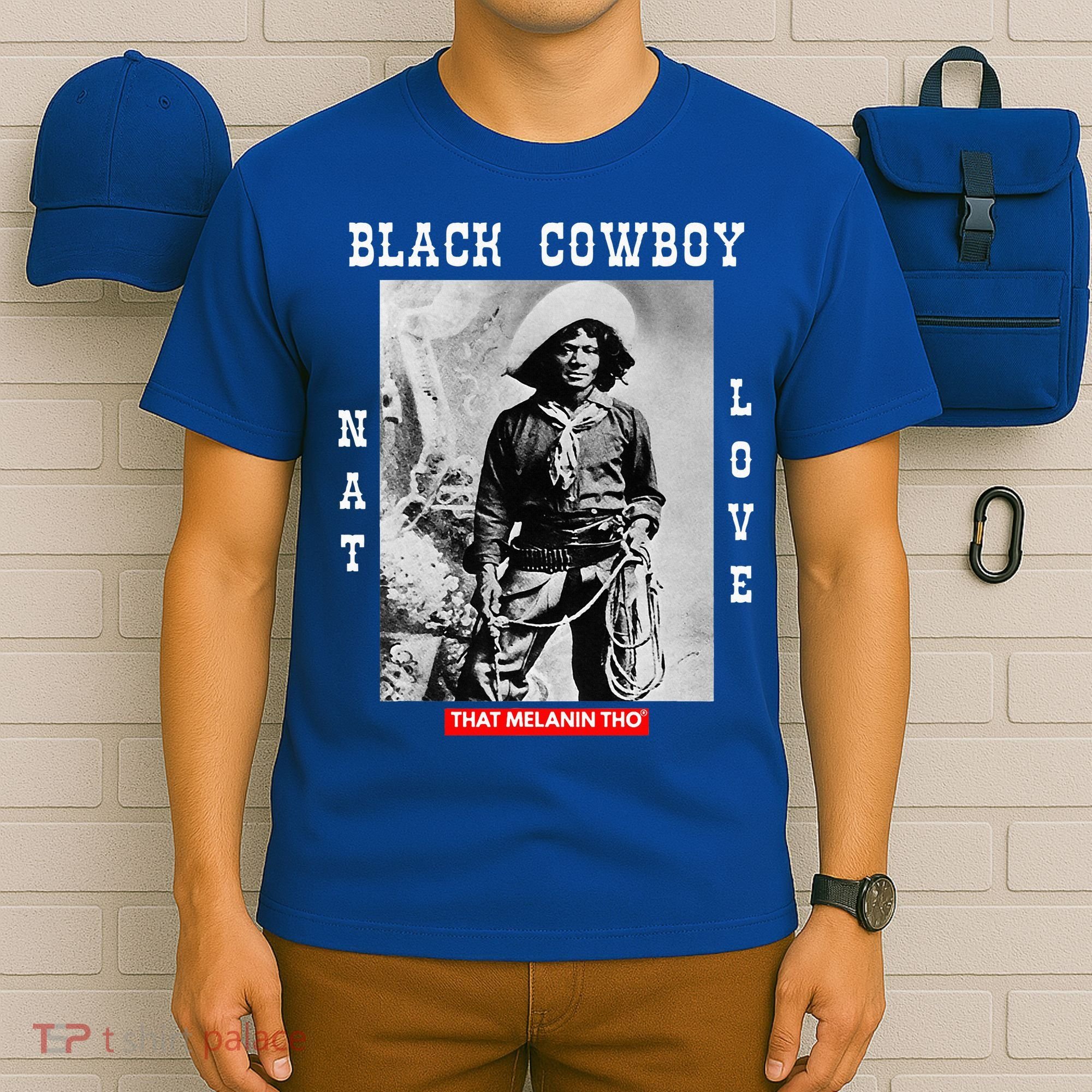 Black Cowboy Nat Love African American Cowboys T-Shirt