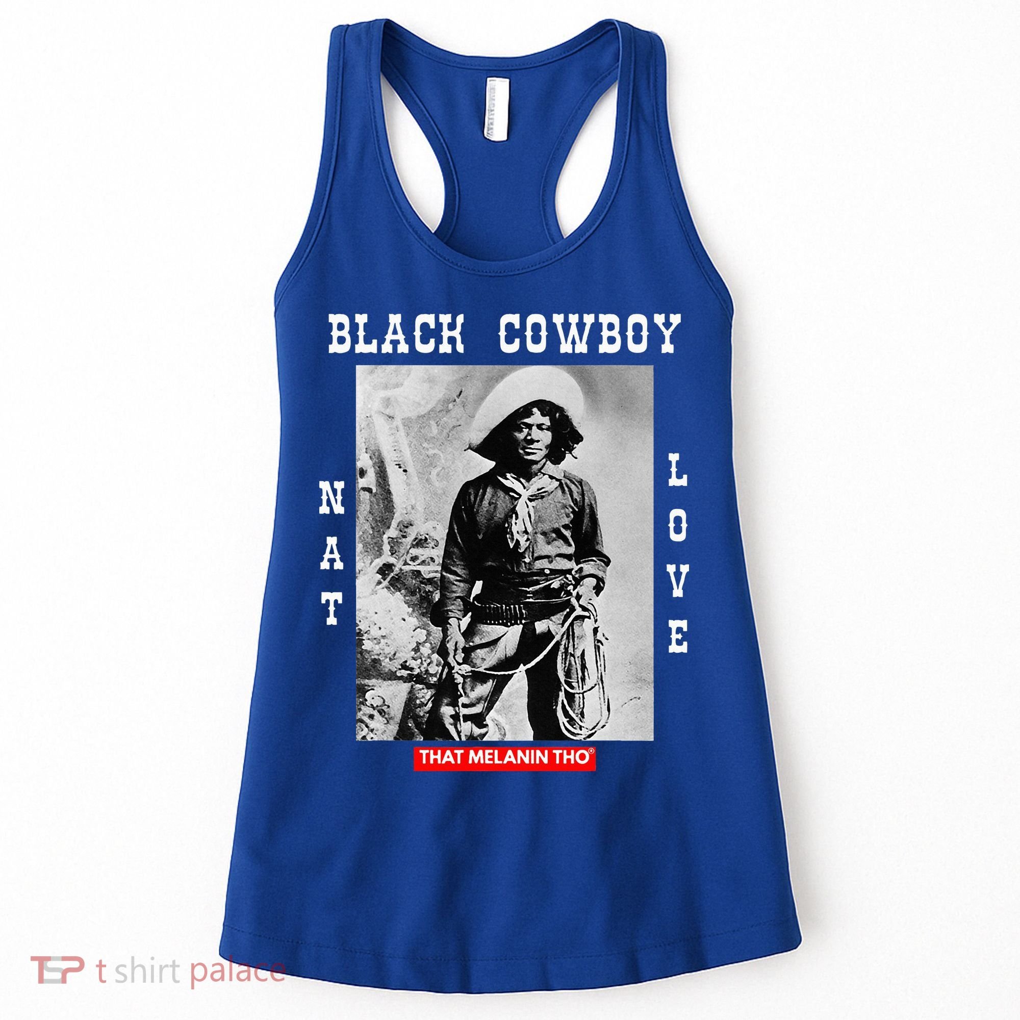 Black Cowboy Nat Love African American Cowboys Women's Tank Top
