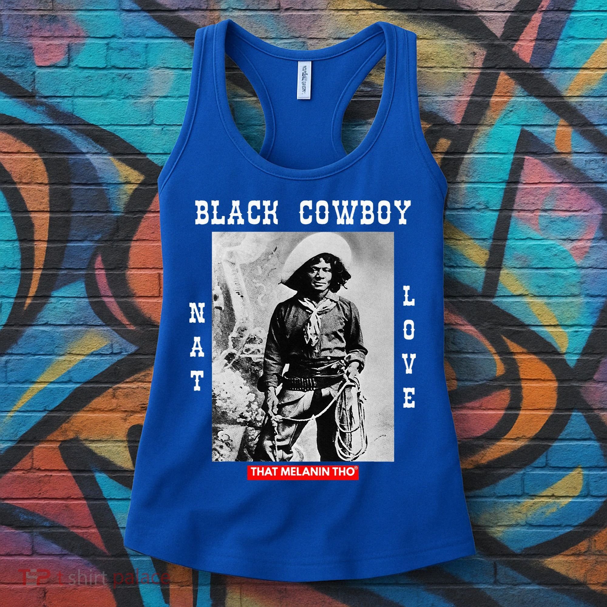 Black Cowboy Nat Love African American Cowboys Women's Tank Top