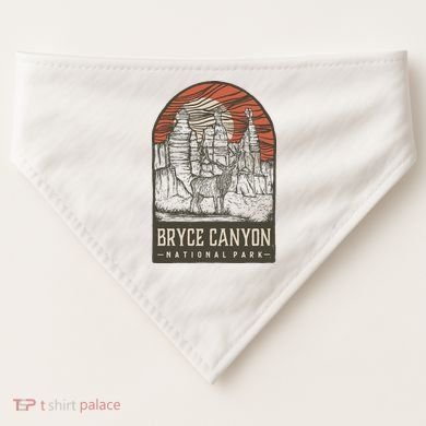 Bryce Canyon National Park USA-Made Doggie Bandana