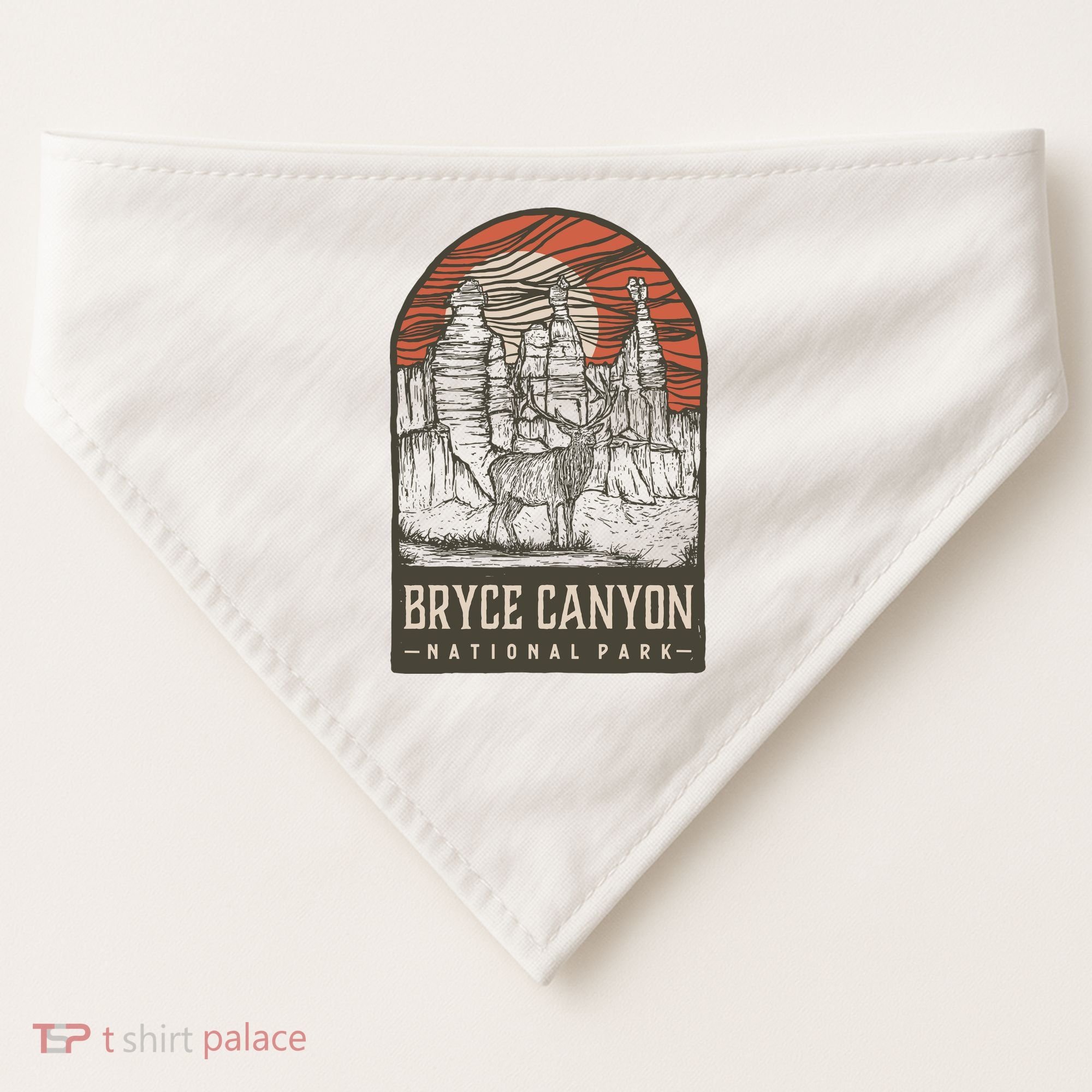 Bryce Canyon National Park USA-Made Doggie Bandana