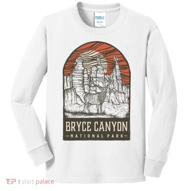Bryce Canyon National Park Kids Long Sleeve Shirt
