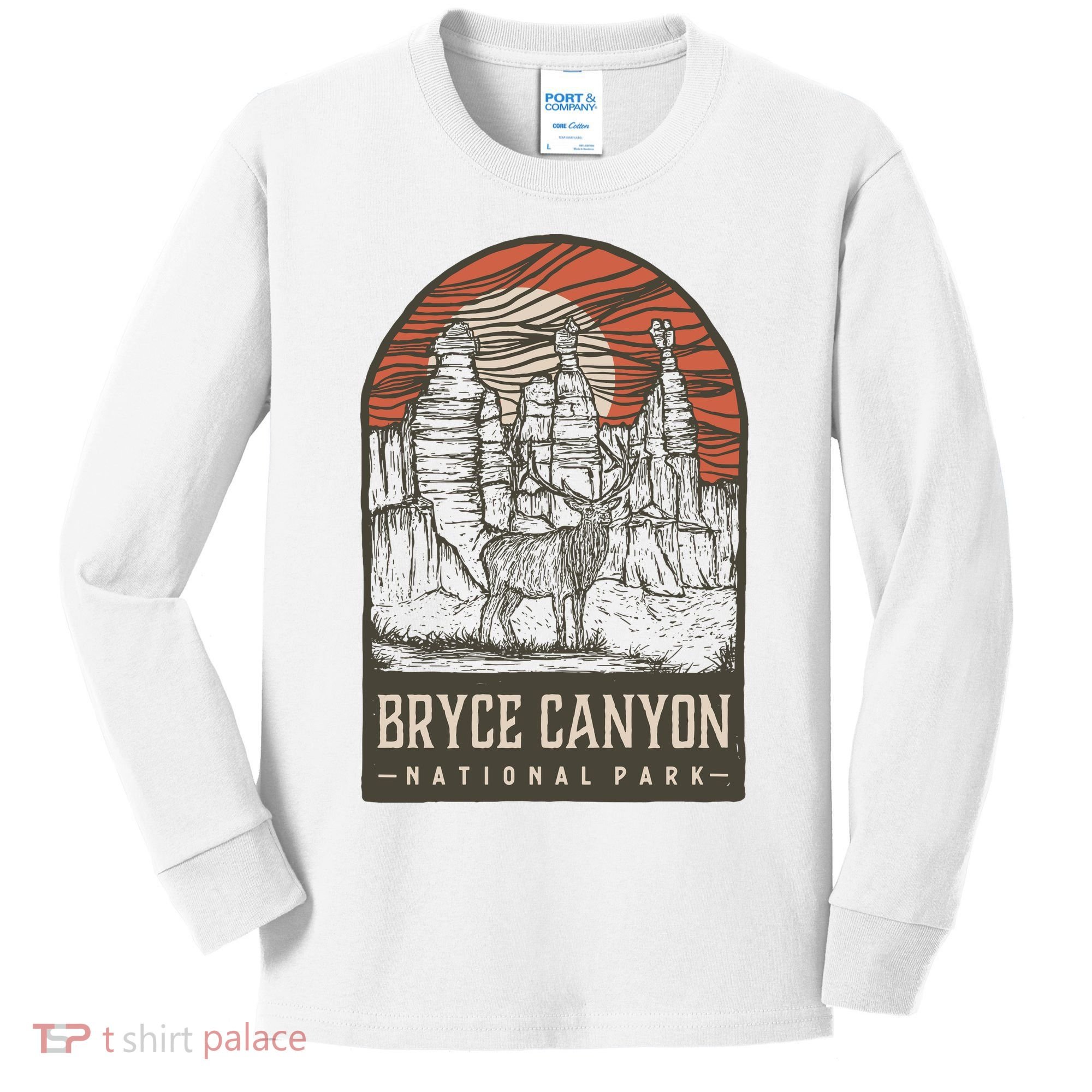 Bryce Canyon National Park Kids Long Sleeve Shirt