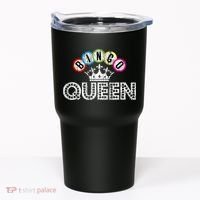 Bingo Casino Night Crown Bingo Queen Gift Tumbler thumb 0
