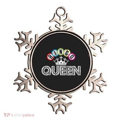 Bingo Casino Night Crown Bingo Queen Gift Ornament