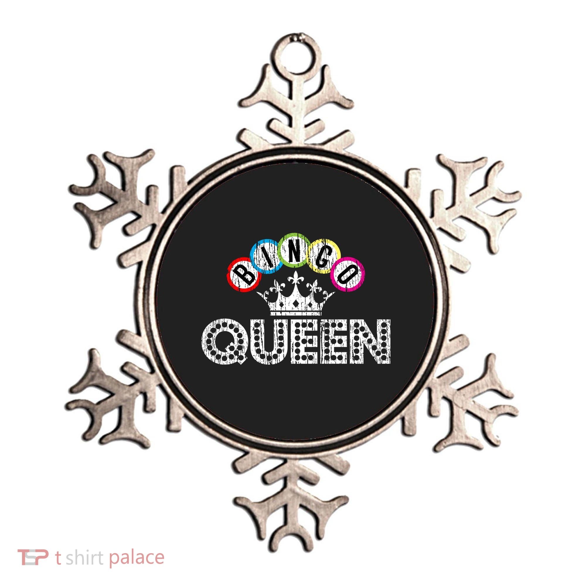 Bingo Casino Night Crown Bingo Queen Gift Ornament