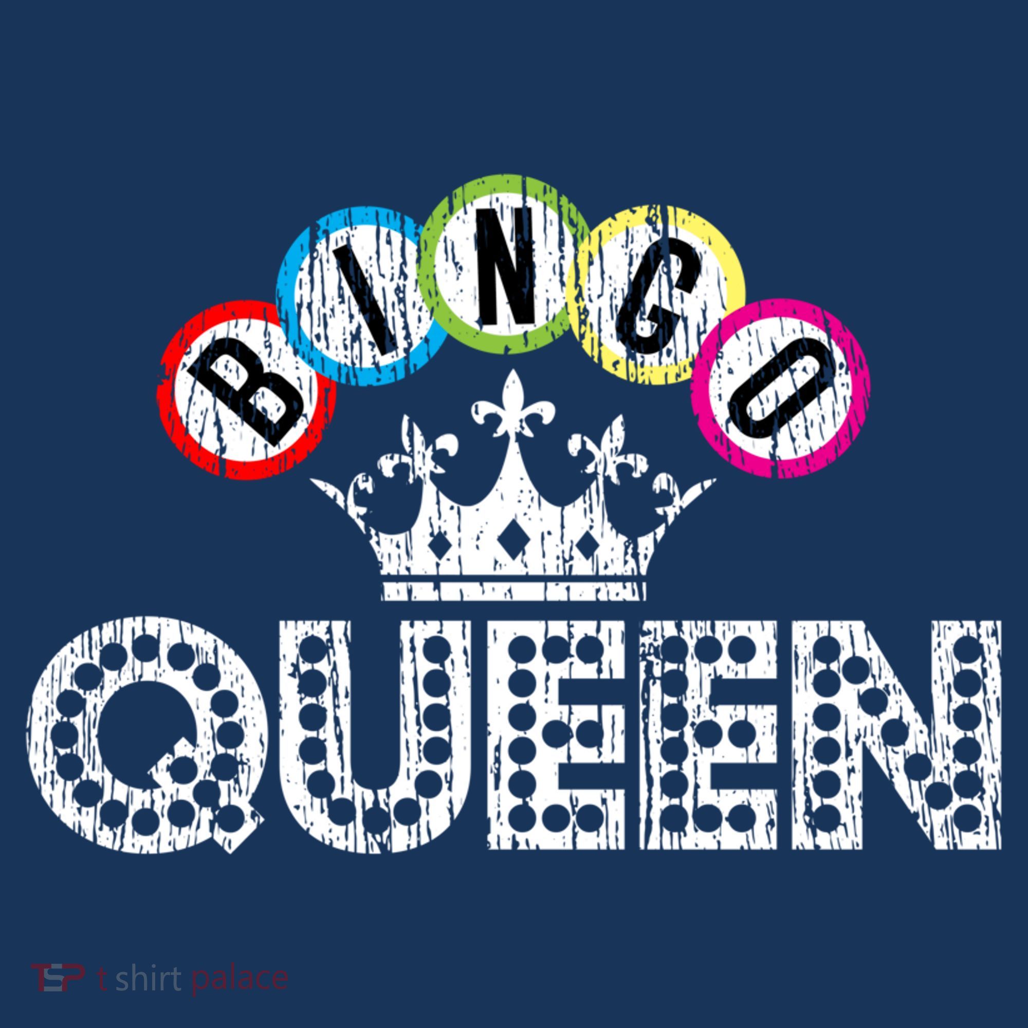 Bingo Casino Night Crown Bingo Queen Gift Women's Hoodie