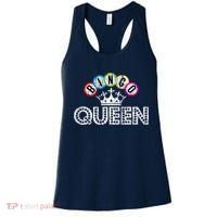 Bingo Casino Night Crown Bingo Queen Gift Women's Tank Top thumb 0