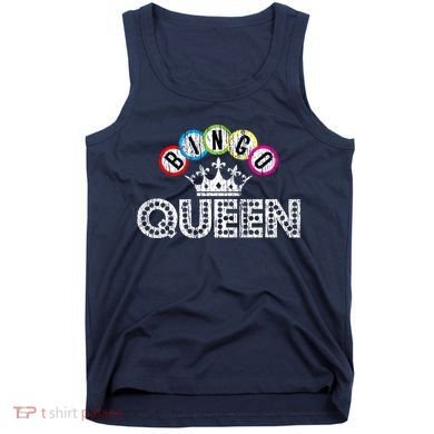 Bingo Casino Night Crown Bingo Queen Gift Tank Top