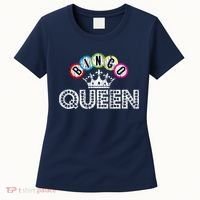 Bingo Casino Night Crown Bingo Queen Gift Women's T-Shirt thumb 0