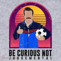 Be Curious Not Judgemental Football Funny Women's Sweatshirt thumb 2