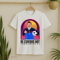 Be Curious Not Judgemental Football Funny T-Shirt thumb 2