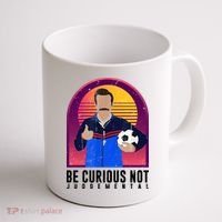 Be Curious Not Judgemental Football Funny Coffee Mug thumb 1