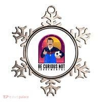 Be Curious Not Judgemental Football Funny Ornament thumb 0