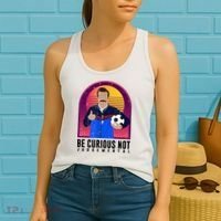 Be Curious Not Judgemental Football Funny Women's Tank Top thumb 2