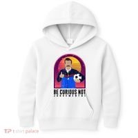 Be Curious Not Judgemental Football Funny Kids Hoodie thumb 0