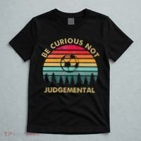 Be Curious Not Judgemental Inspirational Vintage T-Shirt thumb 5