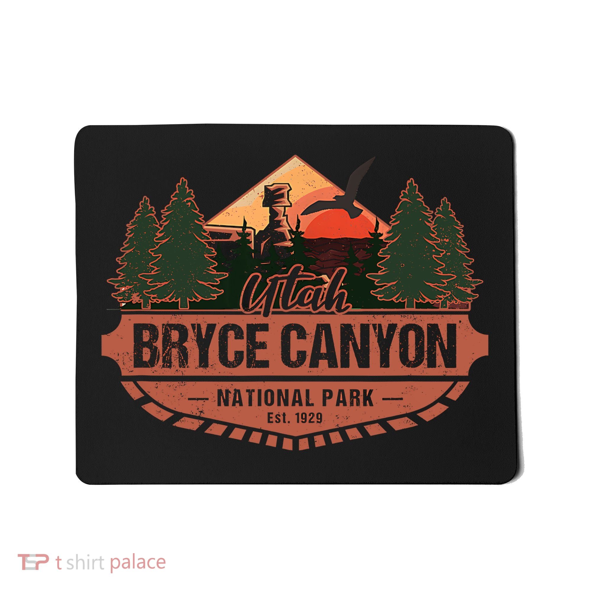 Bryce Canyon National Park Utah USA Desert Vacation Souvenir Mousepad