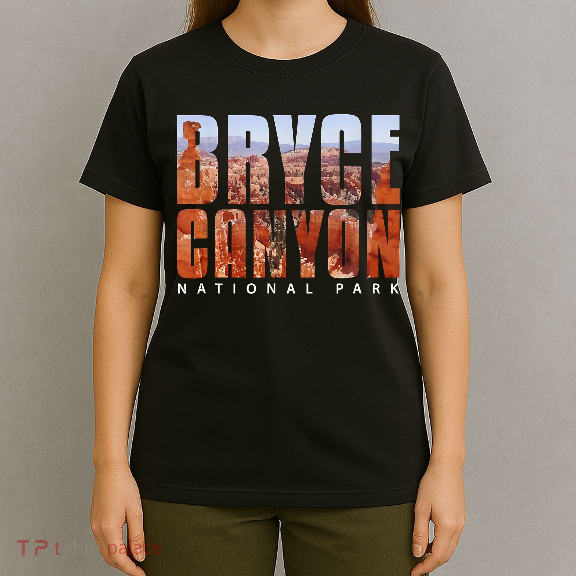 Bryce Canyon National Park Souvenir Gift Camping Hiking T-Shirt