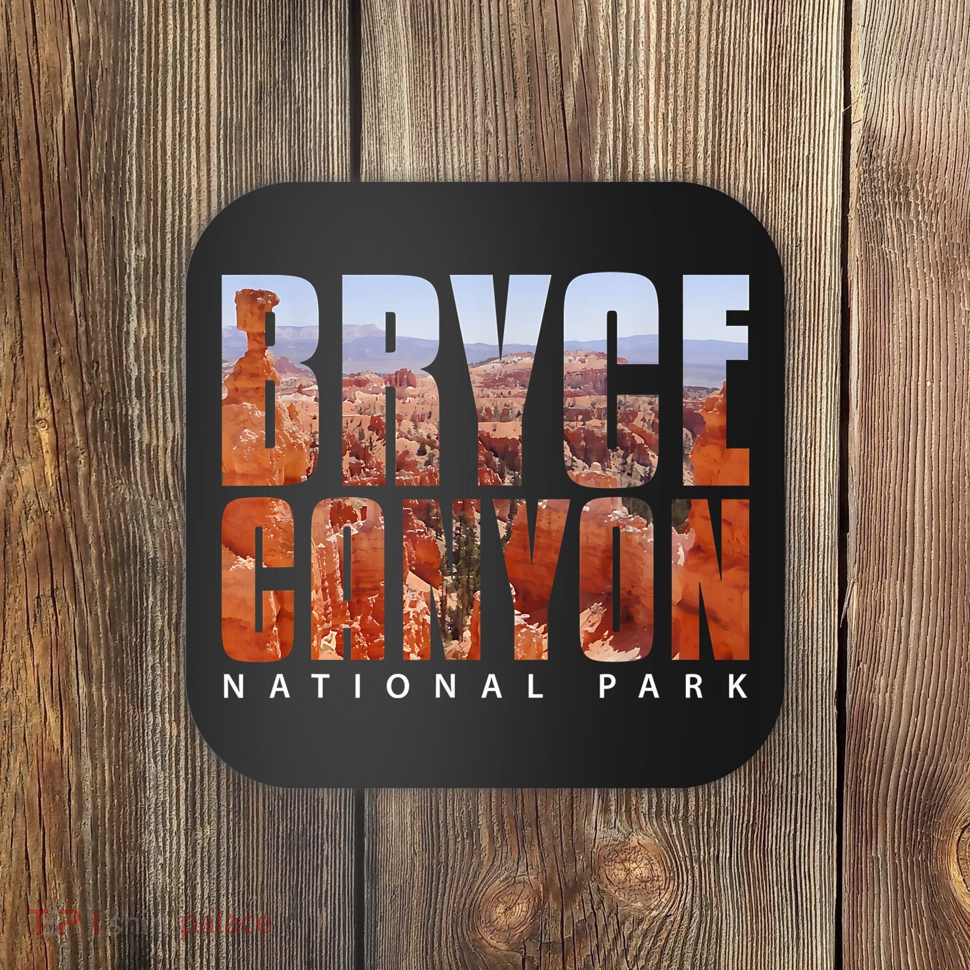 Bryce Canyon National Park Souvenir Gift Camping Hiking Coaster