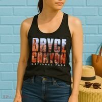 Bryce Canyon National Park Souvenir Gift Camping Hiking Women's Tank Top thumb 2