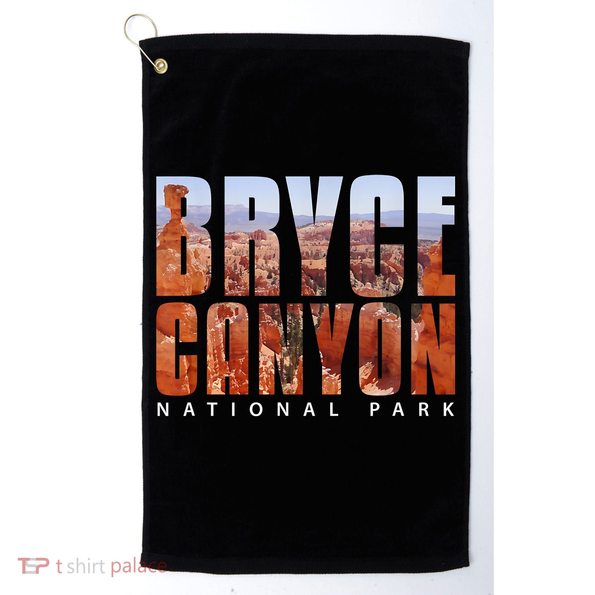 Bryce Canyon National Park Souvenir Gift Camping Hiking Golf Towel