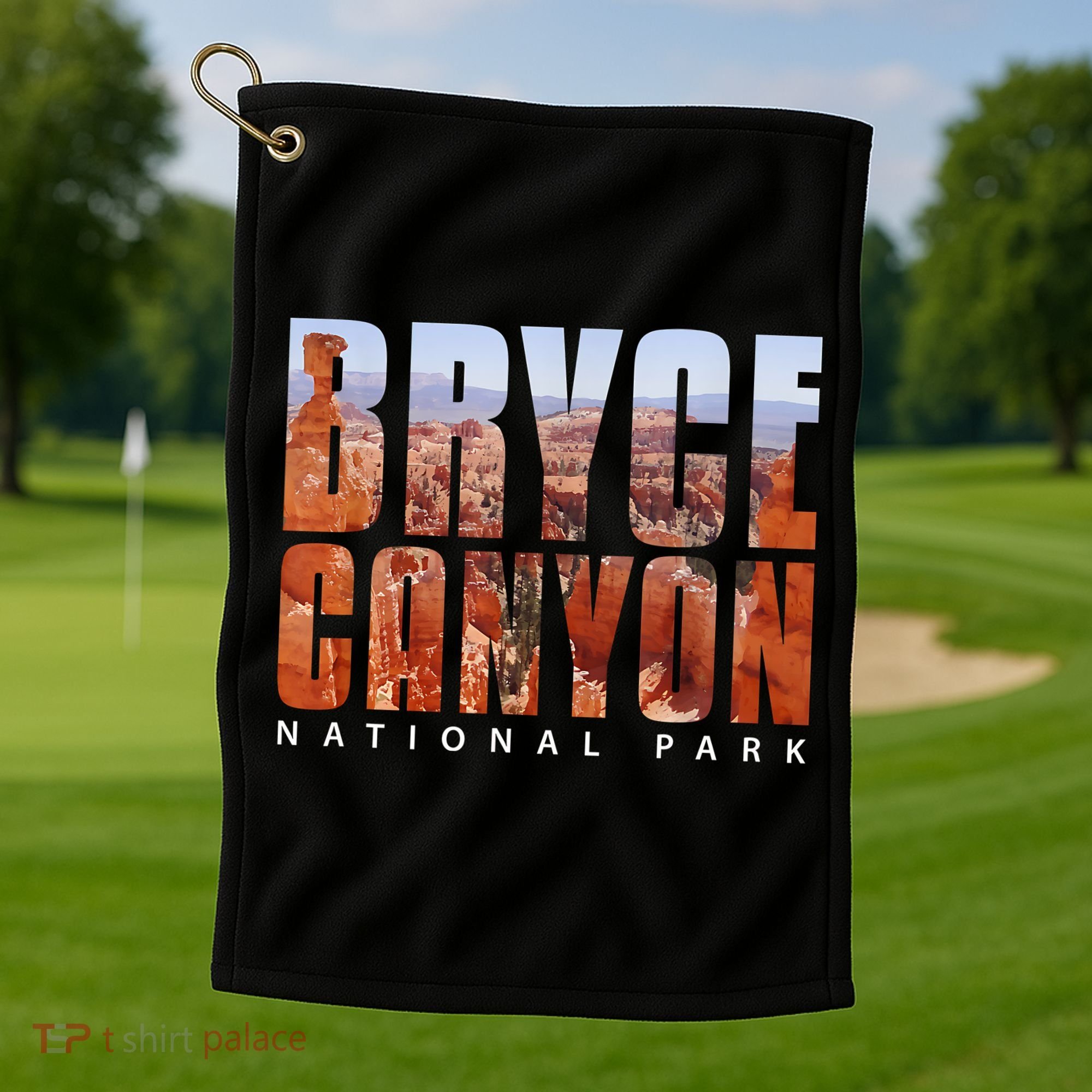Bryce Canyon National Park Souvenir Gift Camping Hiking Golf Towel