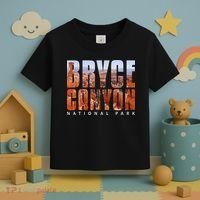Bryce Canyon National Park Souvenir Gift Camping Hiking Toddler T-Shirt thumb 3