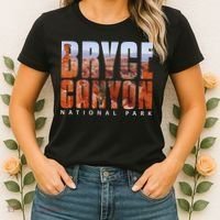 Bryce Canyon National Park Souvenir Gift Camping Hiking Women's T-Shirt thumb 2
