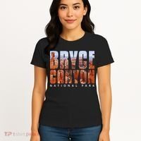 Bryce Canyon National Park Souvenir Gift Camping Hiking Women's T-Shirt thumb 4