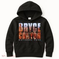 Bryce Canyon National Park Souvenir Gift Camping Hiking Kids Hoodie thumb 0