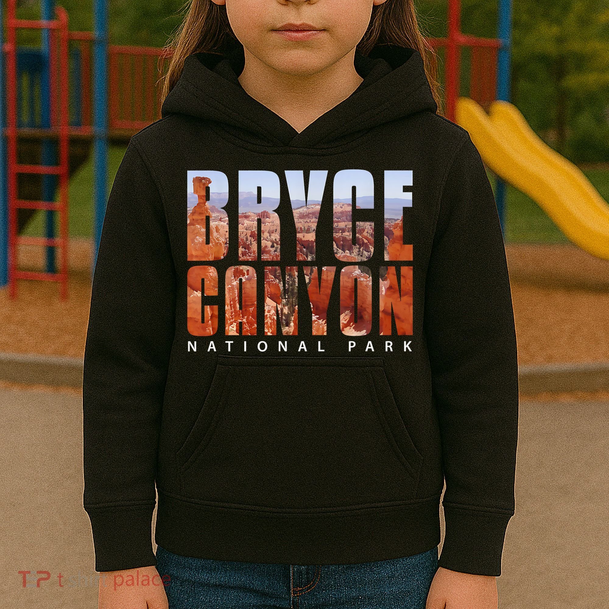 Bryce Canyon National Park Souvenir Gift Camping Hiking Kids Hoodie