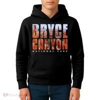 Bryce Canyon National Park Souvenir Gift Camping Hiking Kids Hoodie thumb 4