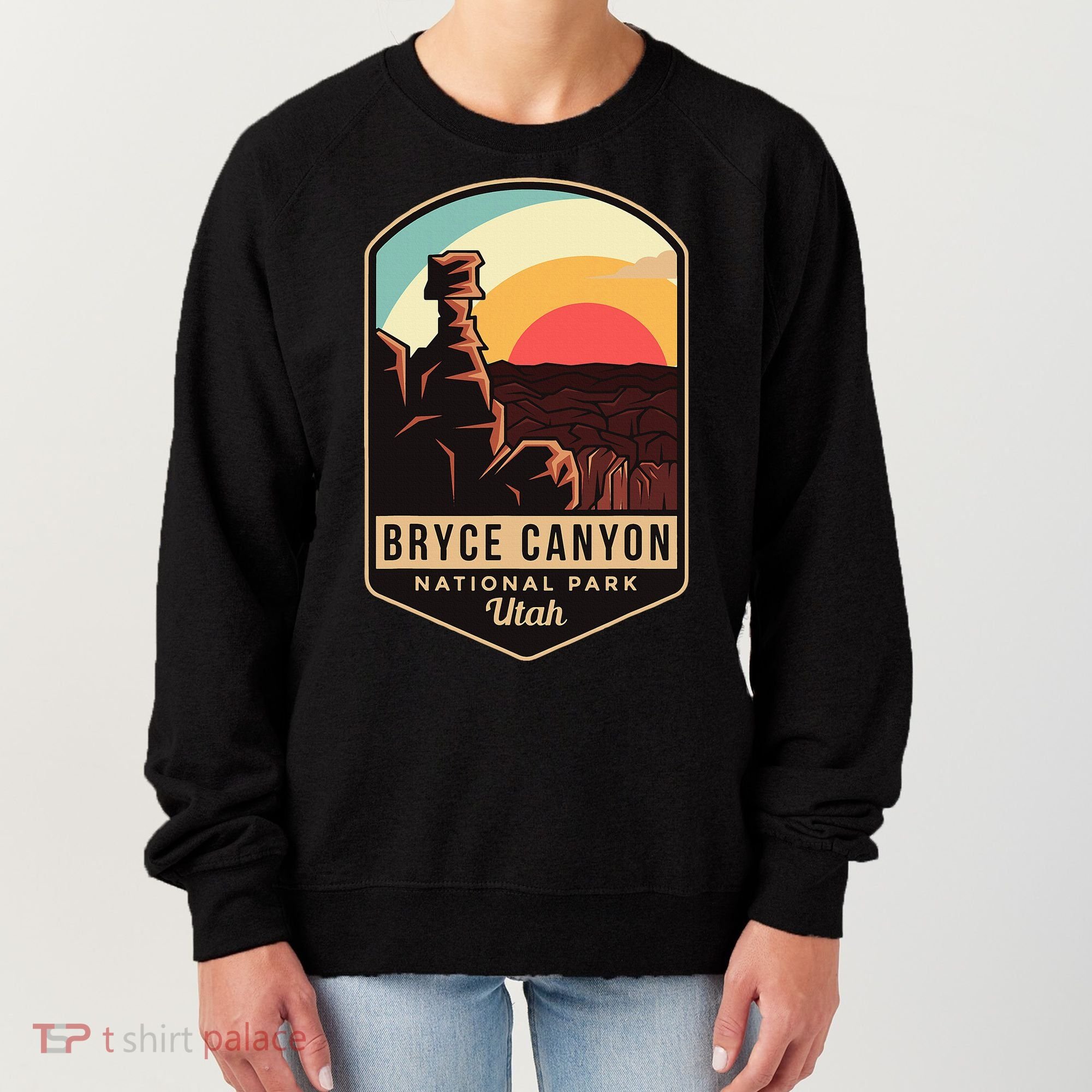 Bryce Canyon National Park Hiking Utah Tourist Souvenirs Women's Sweatshirt