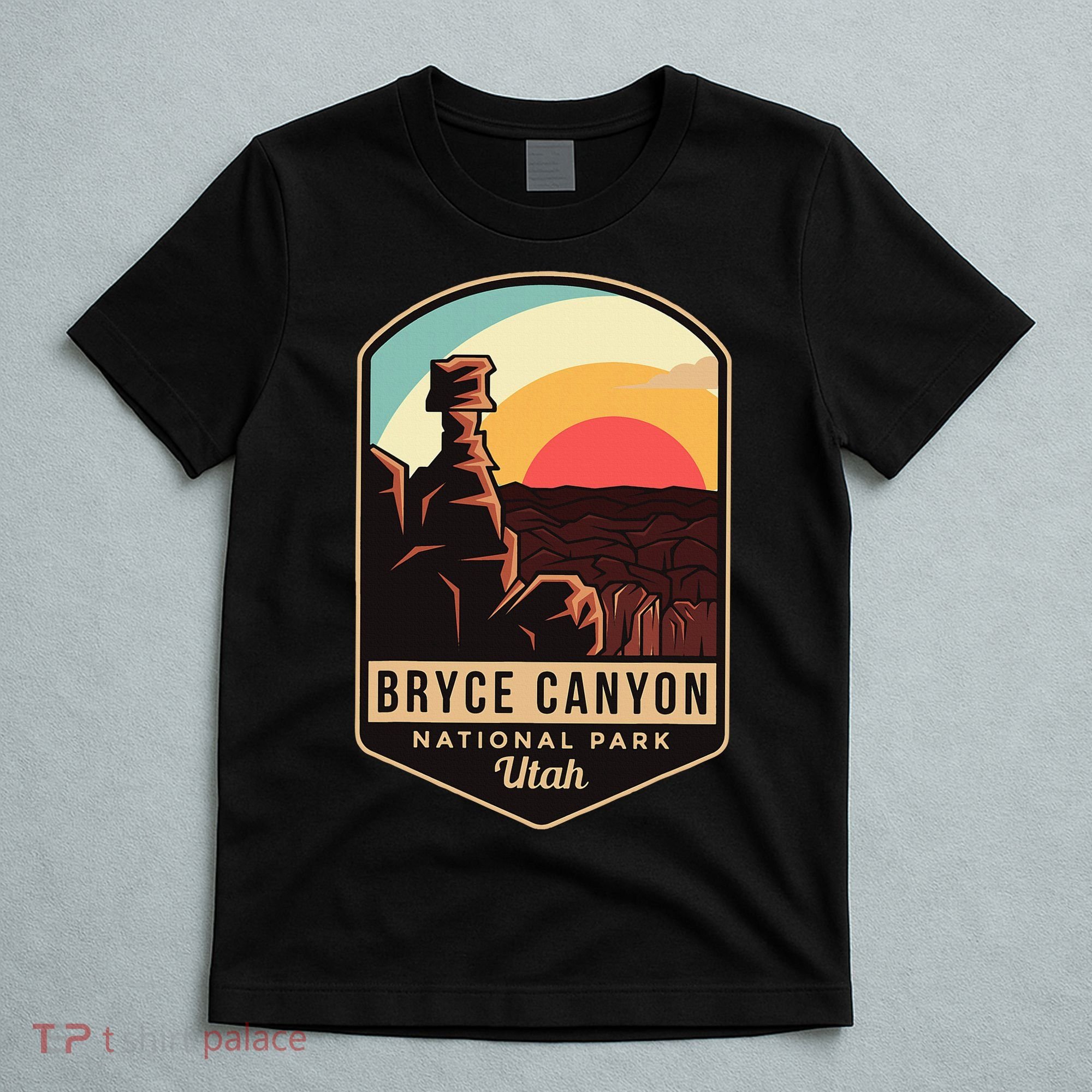 Bryce Canyon National Park Hiking Utah Tourist Souvenirs T-Shirt