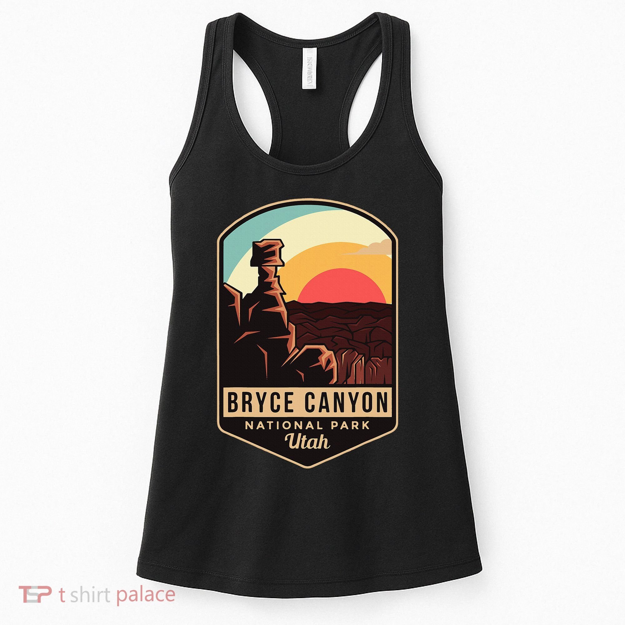 Bryce Canyon National Park Hiking Utah Tourist Souvenirs Women's Tank Top