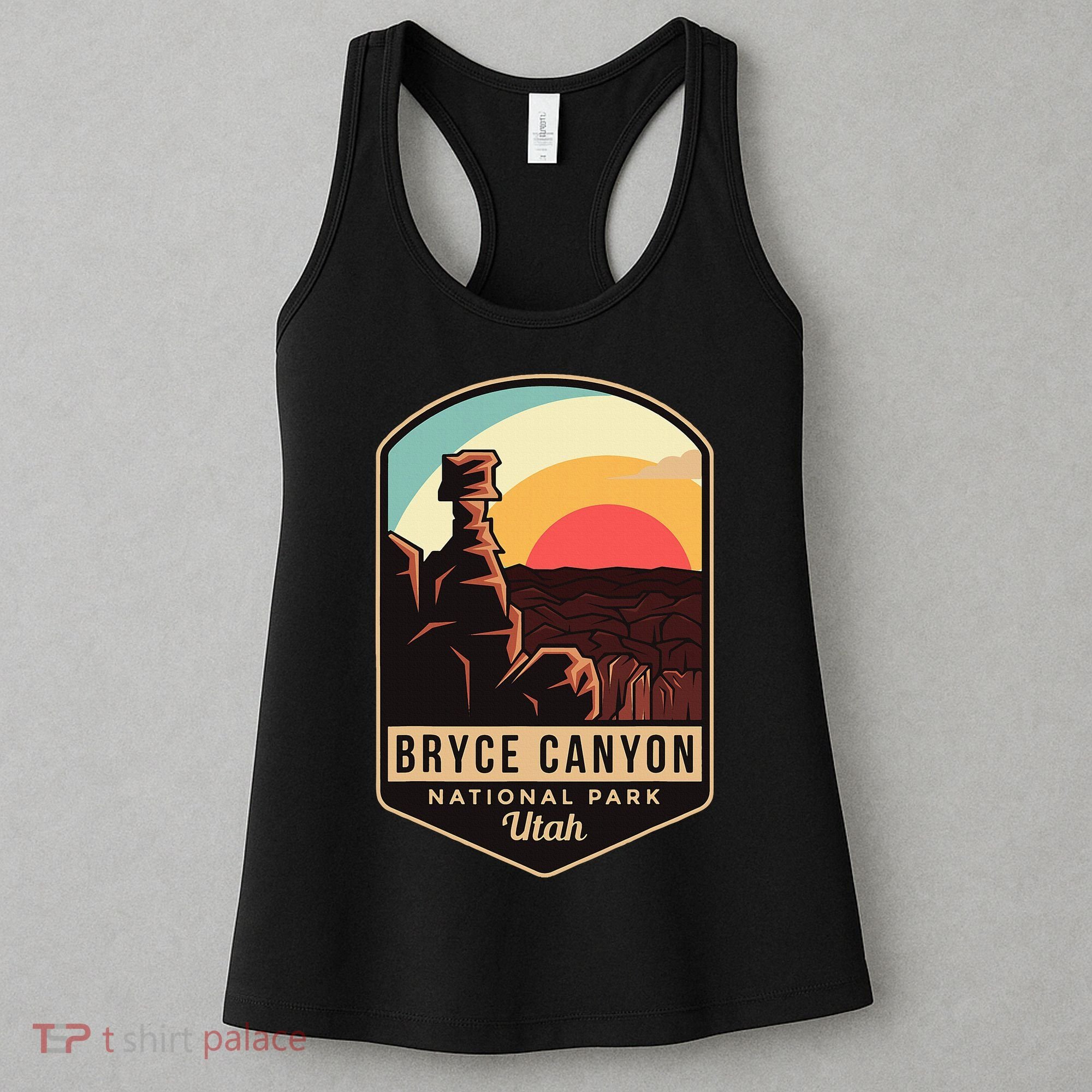 Bryce Canyon National Park Hiking Utah Tourist Souvenirs Women's Tank Top
