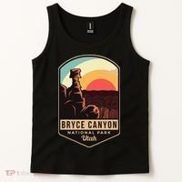 Bryce Canyon National Park Hiking Utah Tourist Souvenirs Tank Top thumb 2