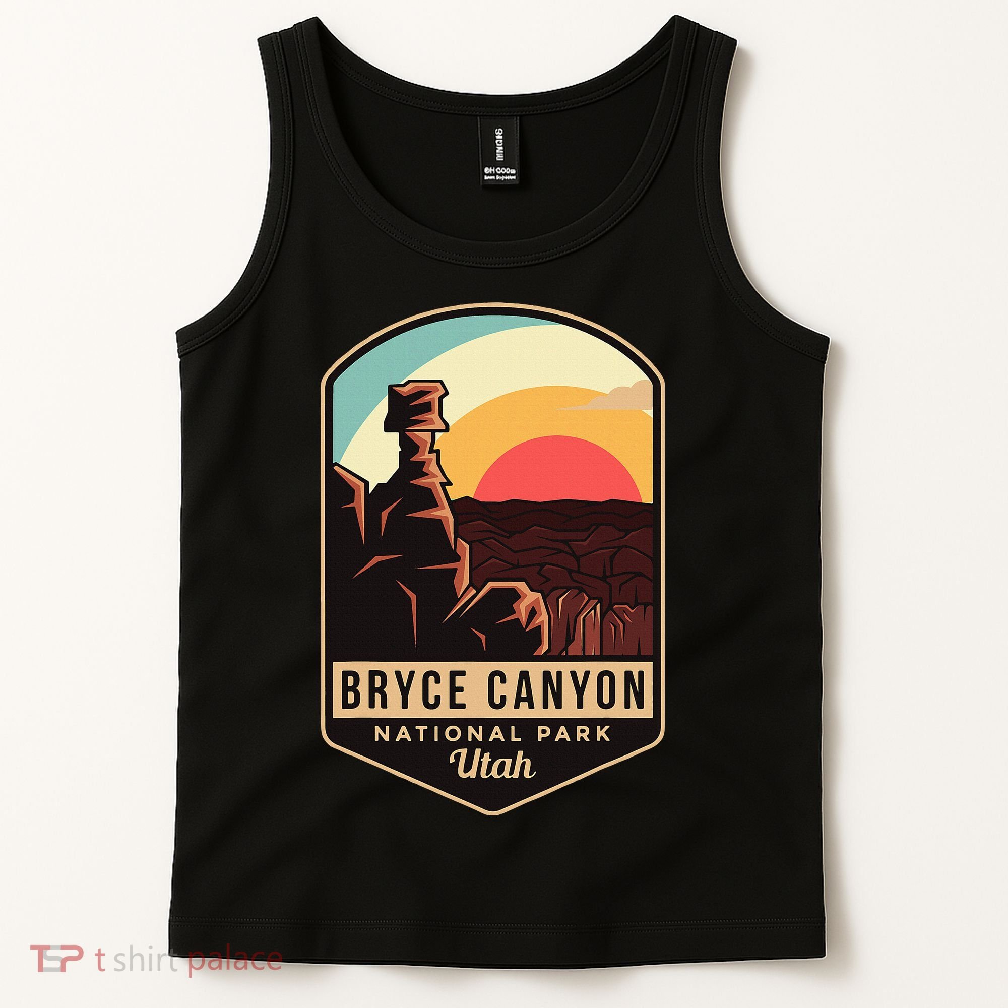 Bryce Canyon National Park Hiking Utah Tourist Souvenirs Tank Top