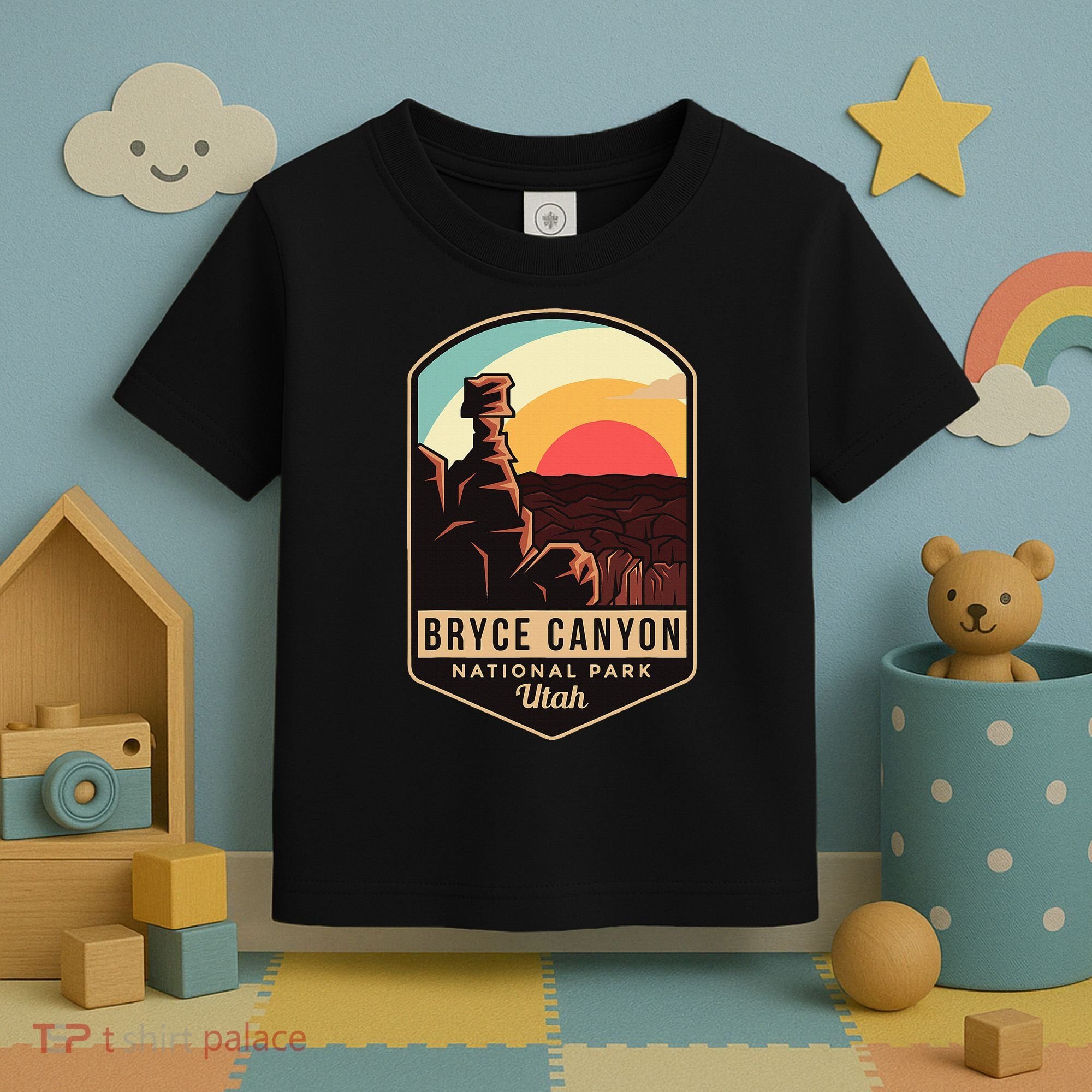 Bryce Canyon National Park Hiking Utah Tourist Souvenirs Toddler T-Shirt