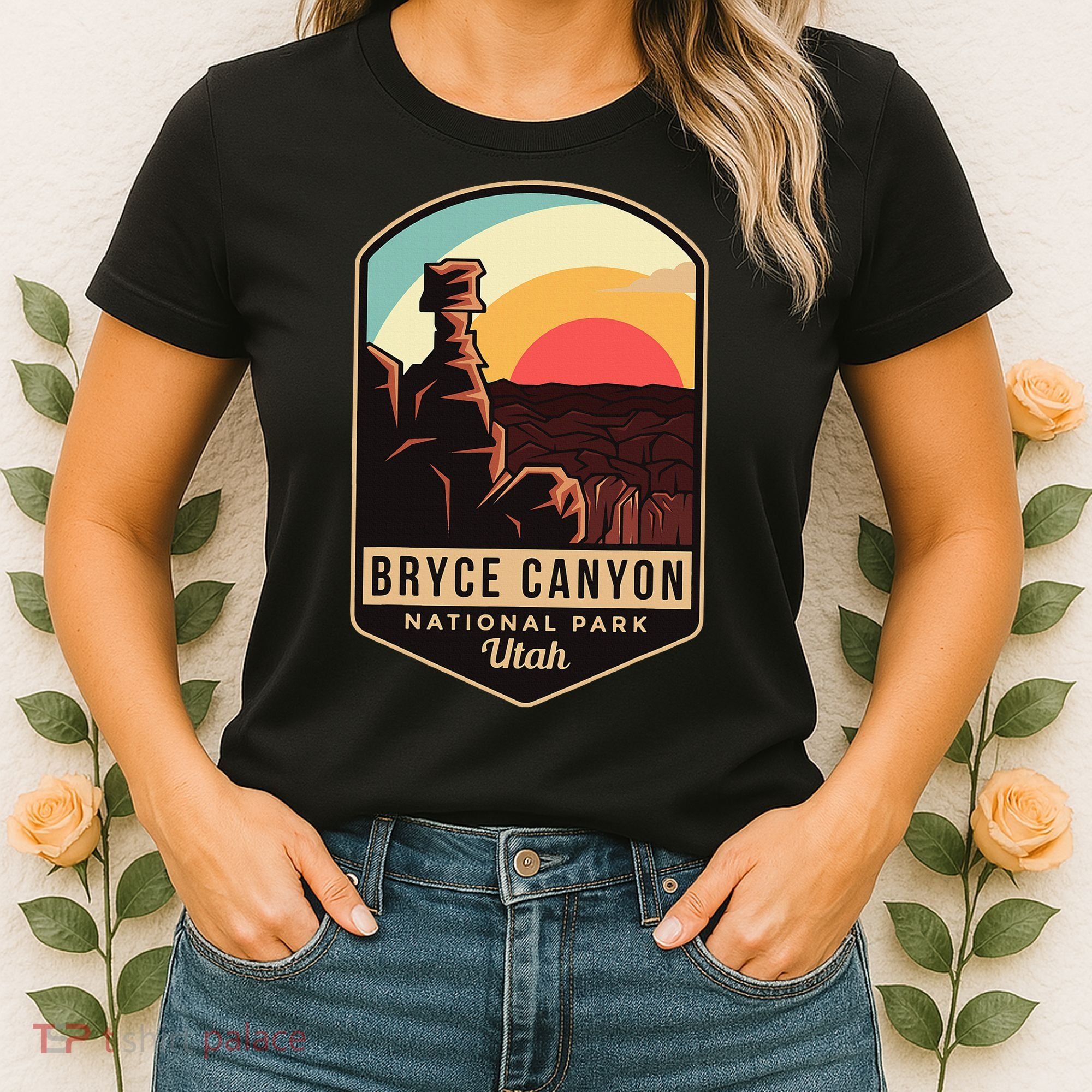 Bryce Canyon National Park Hiking Utah Tourist Souvenirs Women's T-Shirt