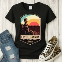 Bryce Canyon National Park Hiking Utah Tourist Souvenirs Women's T-Shirt thumb 3