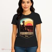 Bryce Canyon National Park Hiking Utah Tourist Souvenirs Women's T-Shirt thumb 4