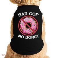 Bad Cop No Donut Law Enforcement Policeman Police Officer Doggie Tank thumb 0