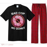 Bad Cop No Donut Law Enforcement Policeman Police Officer Pajama Set thumb 0