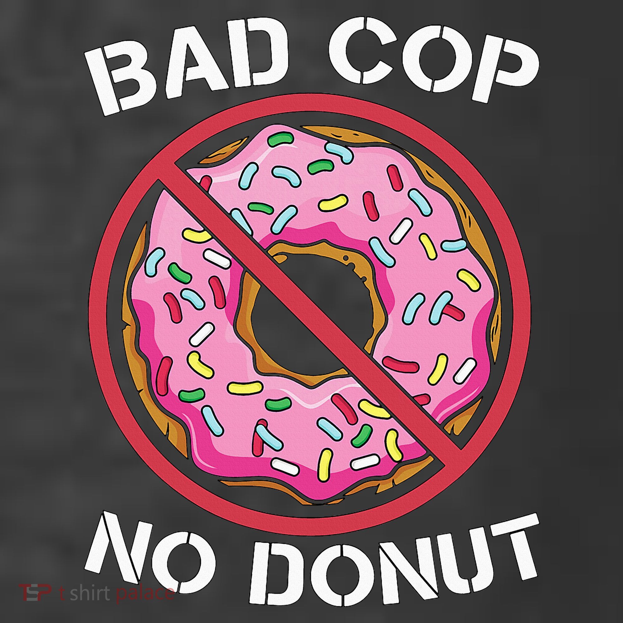 Bad Cop No Donut Law Enforcement Policeman Police Officer Women's Hoodie